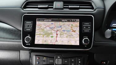 Nissan Leaf e+ - sat-nav