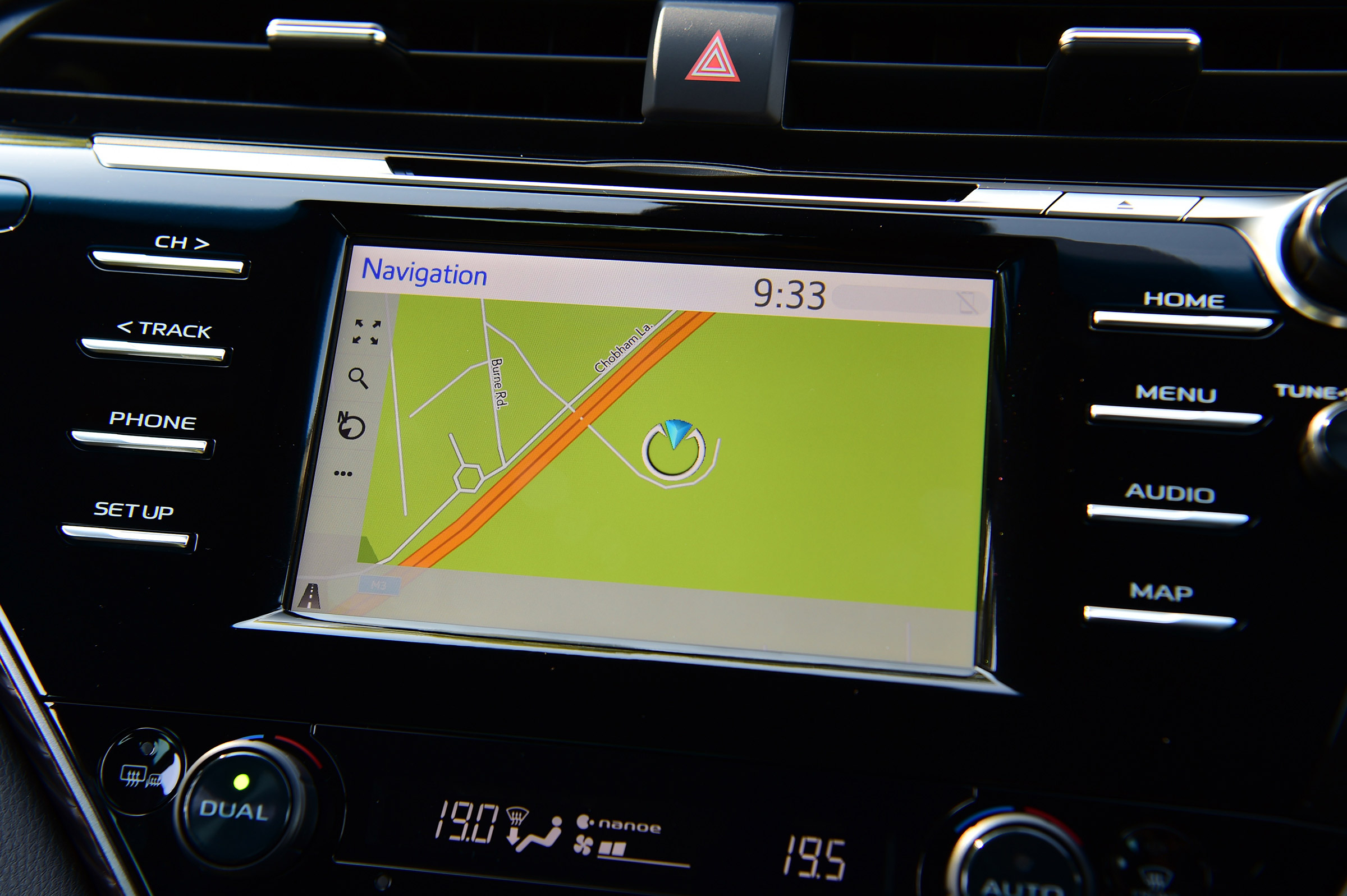 Toyota Camry - sat-nav