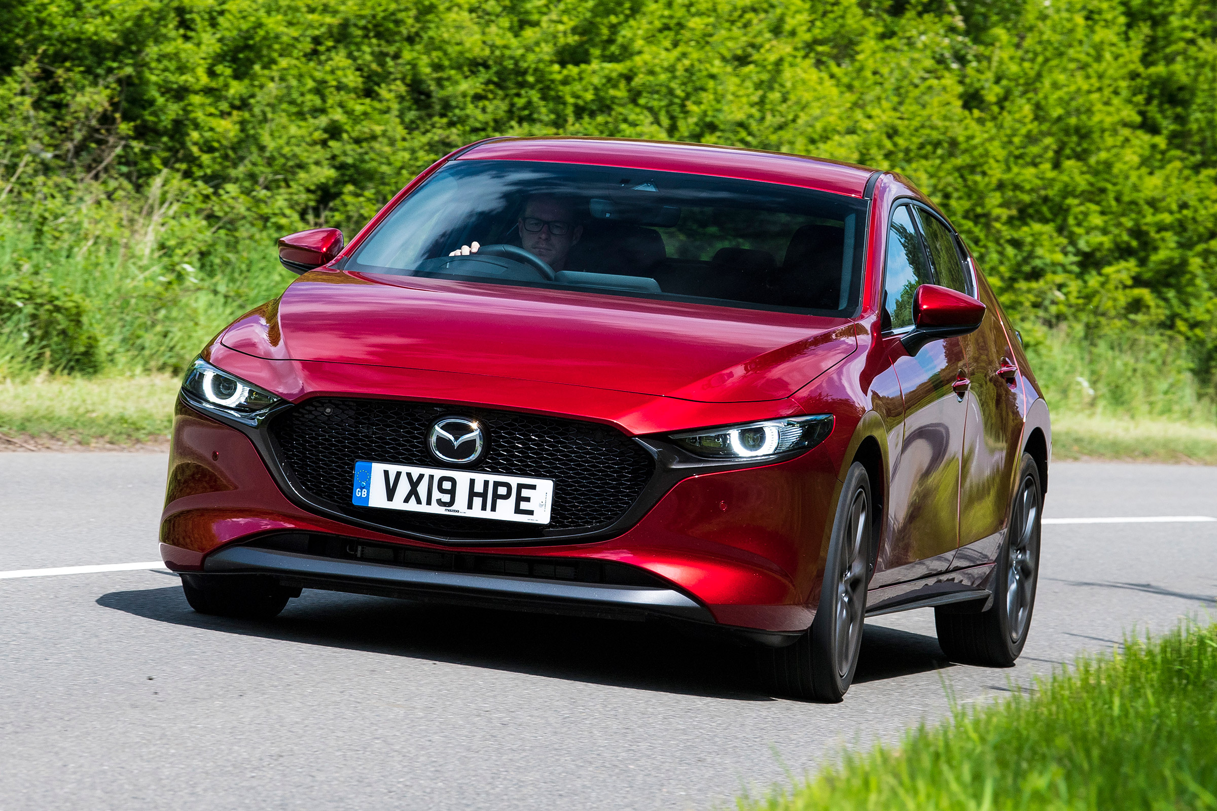 Mazda 3 - front cornering