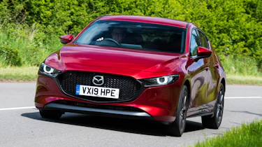 Mazda 3 - front cornering