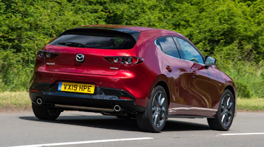 Mazda 3 - rear cornering