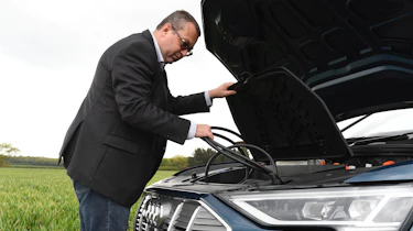 Audi e-tron long termer - first report front detail