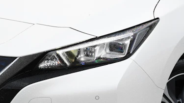 Nissan Leaf e+ - front lights