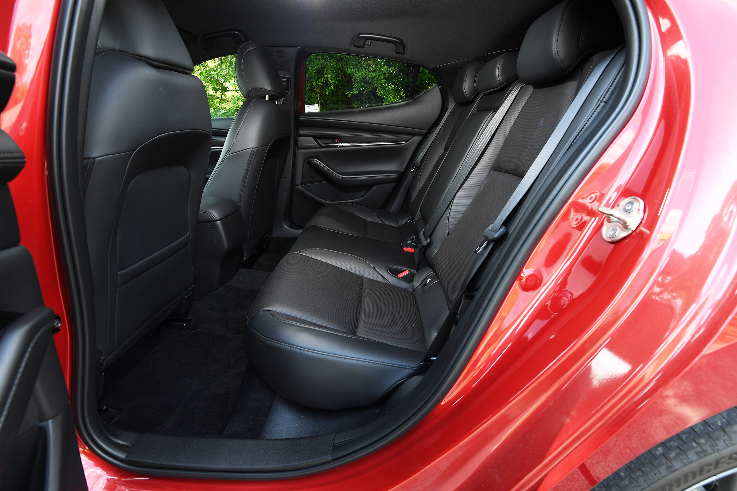 Mazda 3 - rear seats