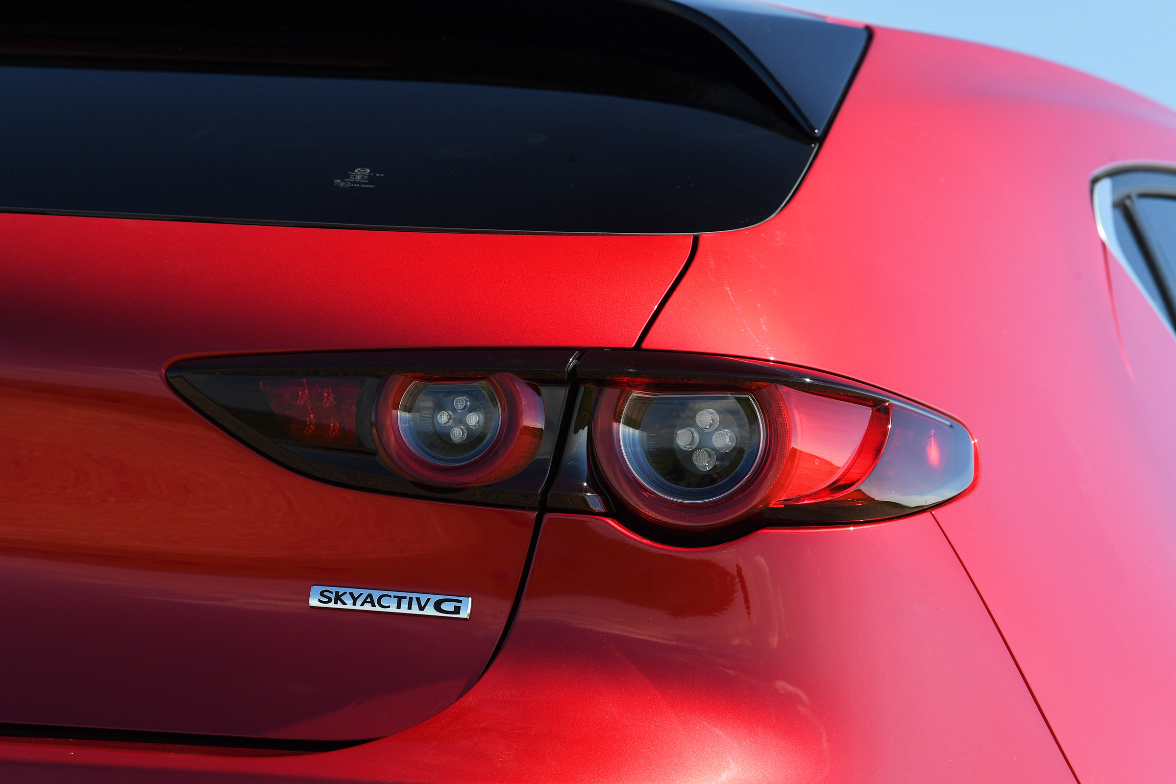 Mazda 3 - rear light
