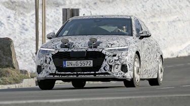 Audi A3 spied - front cornering