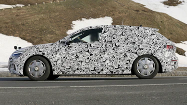 Audi A3 spied - side tracking