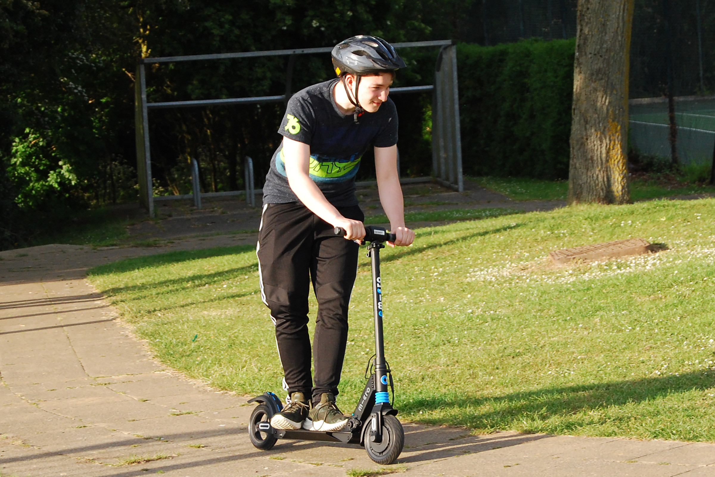 E-scooter testing