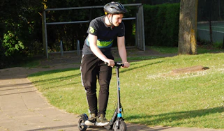 E-scooter testing