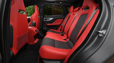 Jaguar F-Pace SVR - rear seats