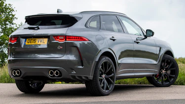 Jaguar F-Pace SVR - rear 3/4 static