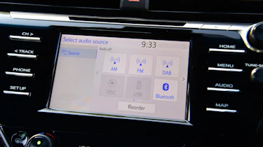 Toyota Camry - infotainment screen