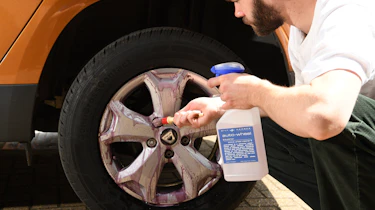 Wheel cleaners