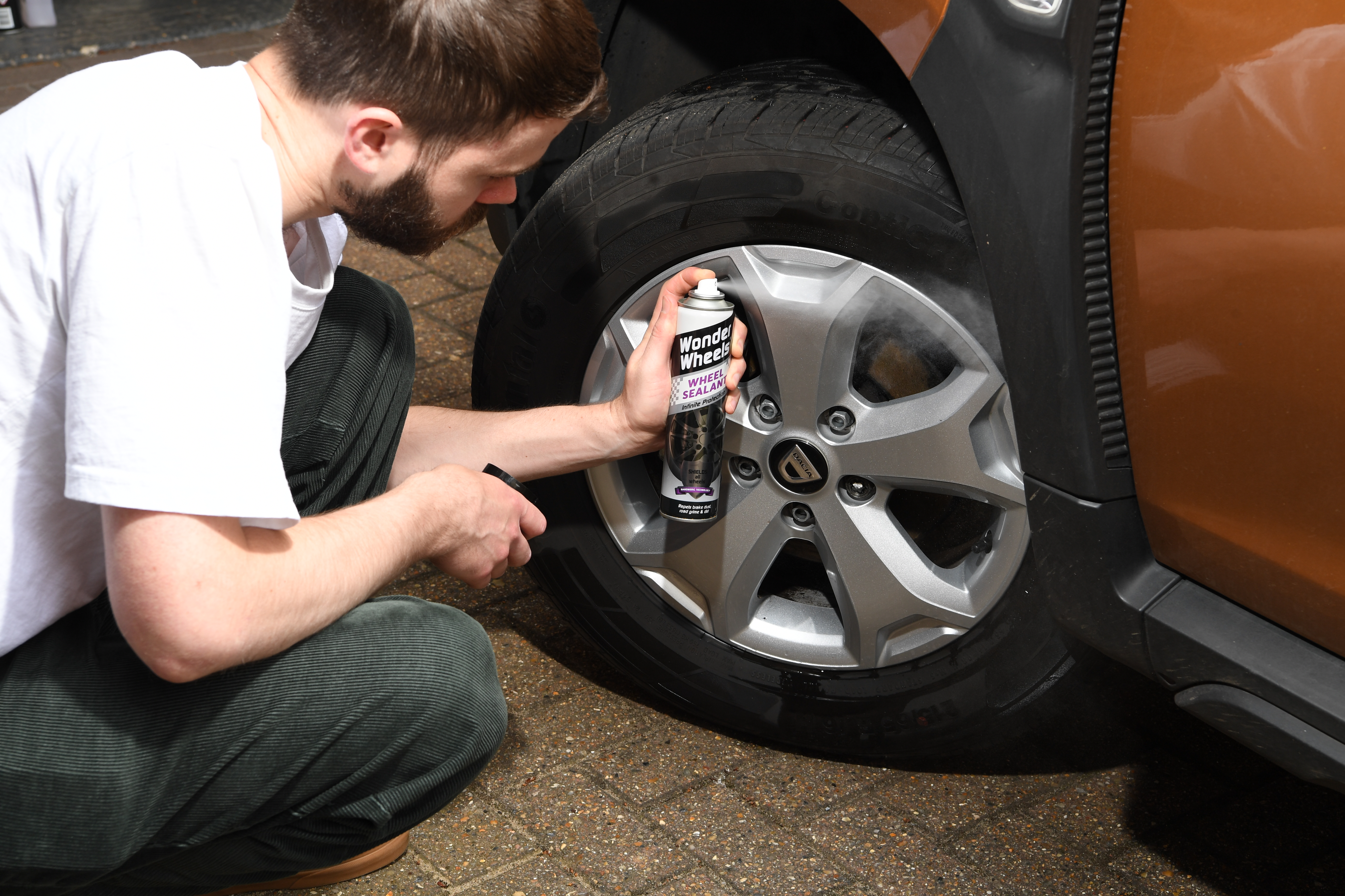 Wheel wax and sealants 