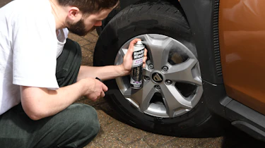 Wheel wax and sealants