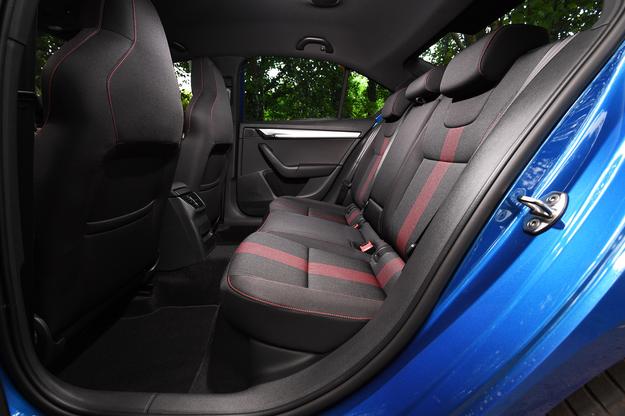 Skoda Octavia Sportline - rear seats