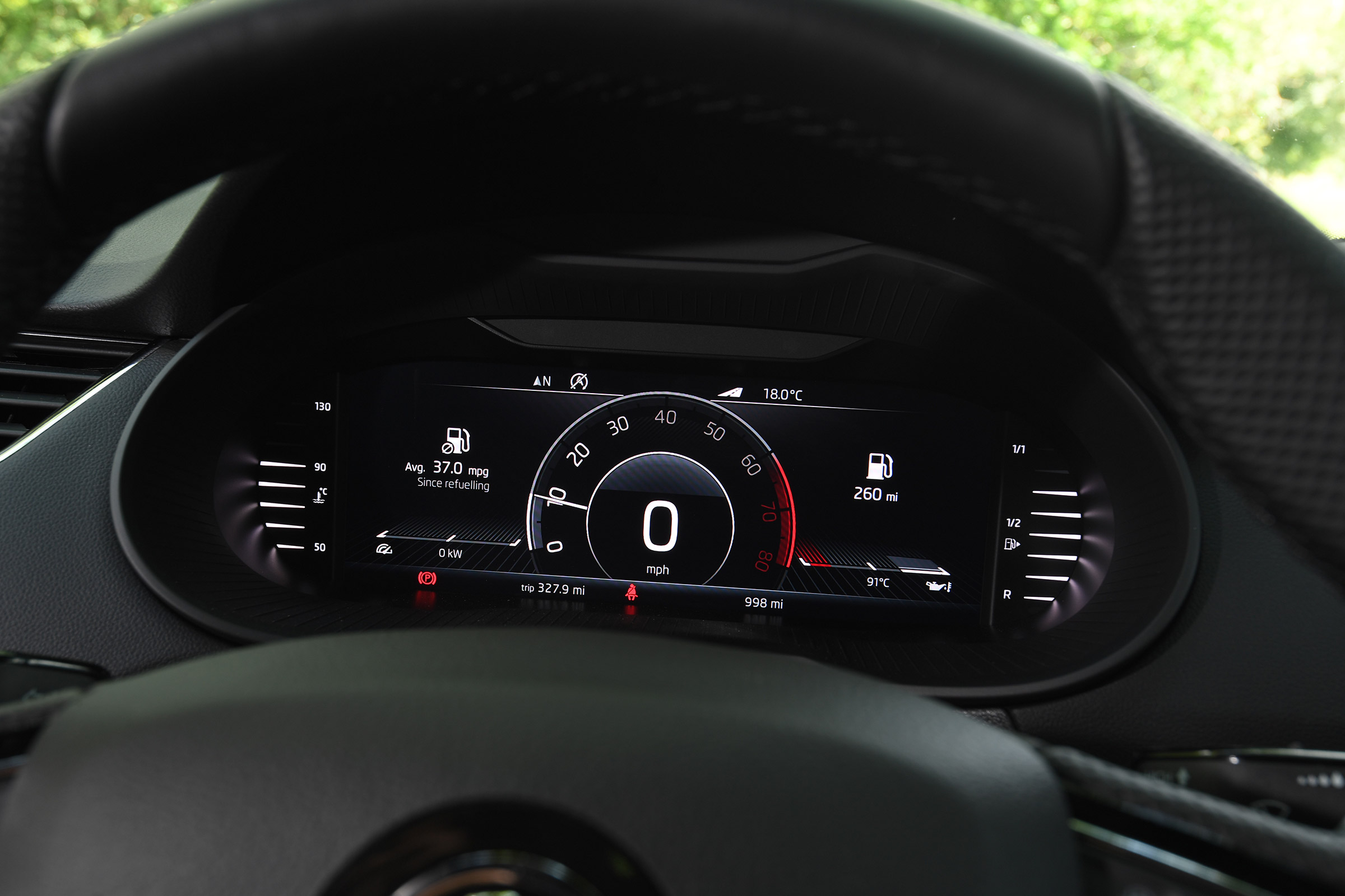 Skoda Octavia Sportline - dials