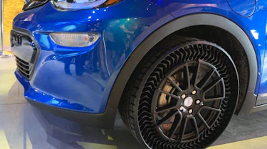 Michelin airless tyre - front