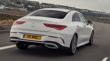 Mercedes CLA 250 AMG Line - rear tracking