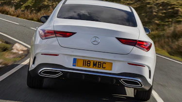 Mercedes CLA 250 AMG Line - rear tracking