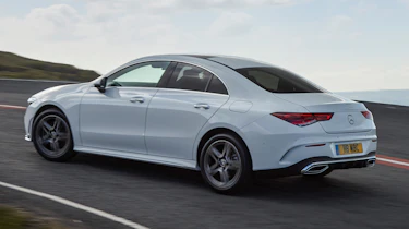 Mercedes CLA 250 AMG Line - rear cornering