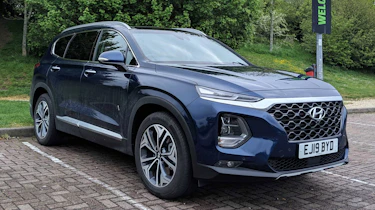 Hyundai Santa Fe long termer - second report header
