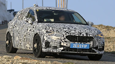 Cupra Leon - spied - front cornering