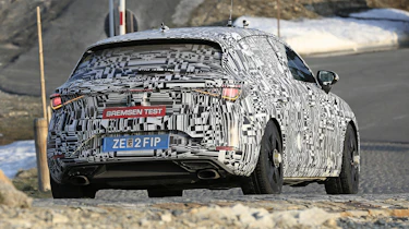 Cupra Leon - spied - rear cornering
