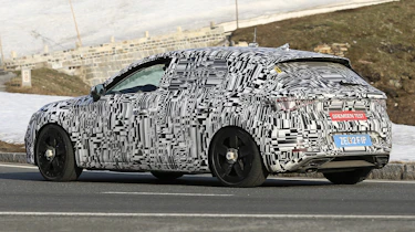 Cupra Leon - spied - rear 3/4 cornering