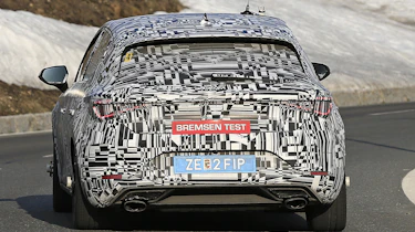 Cupra Leon - spied - rear cornering