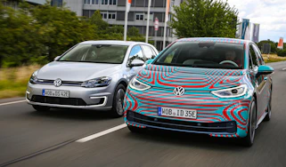 Volkswagen ID.3 vs Volkswagen e-Golf - header