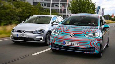 Volkswagen ID.3 vs Volkswagen e-Golf - header