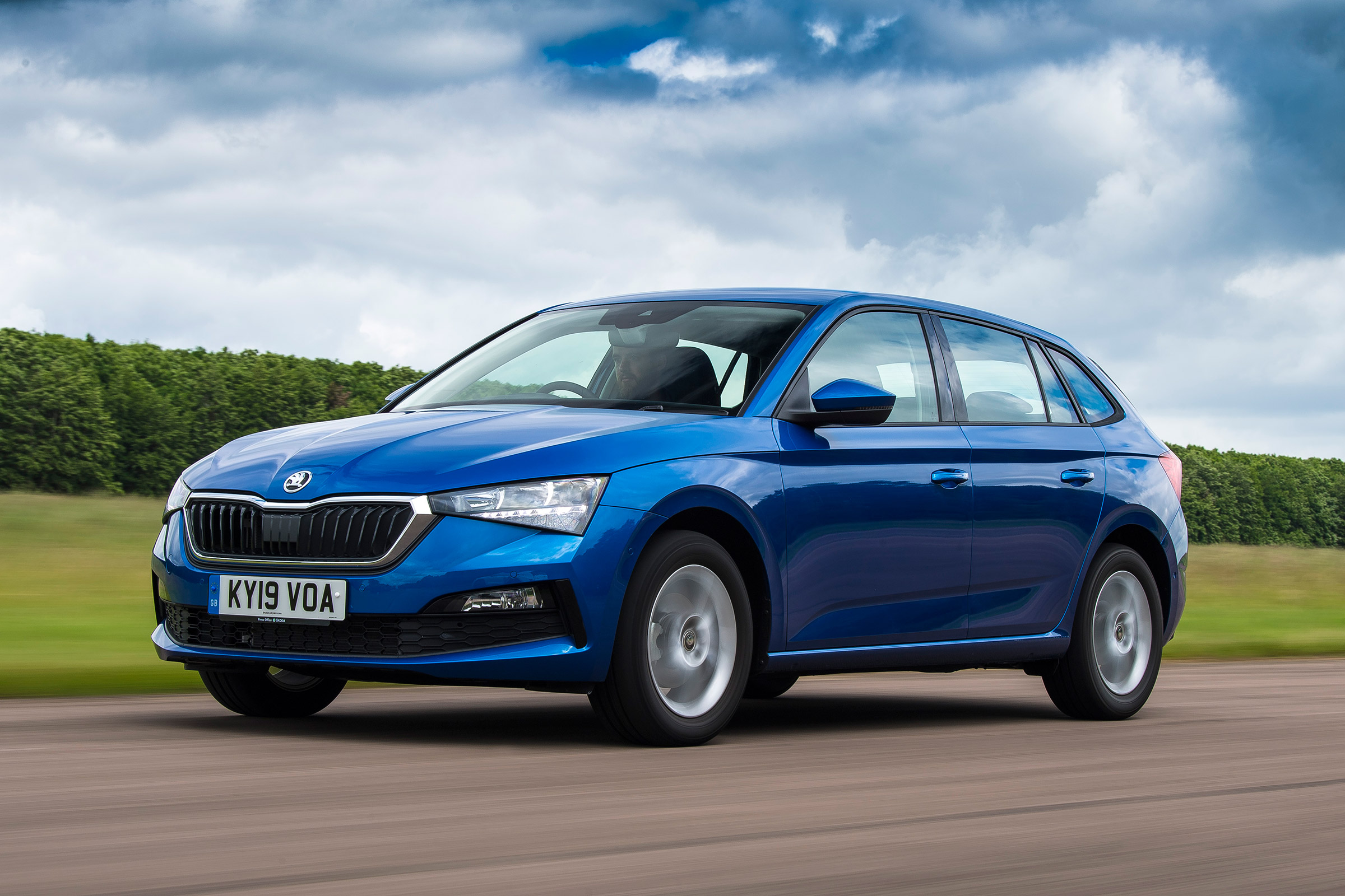 Skoda Scala - front 