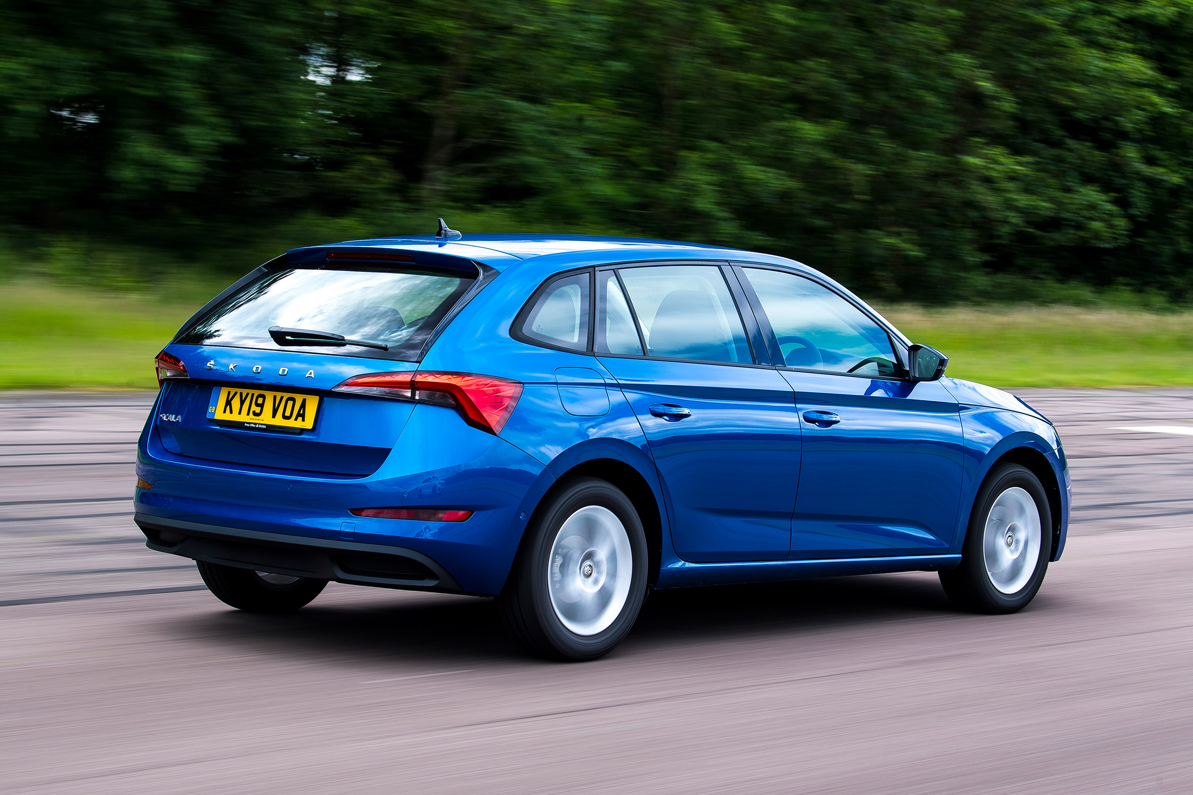 Skoda Scala - rear
