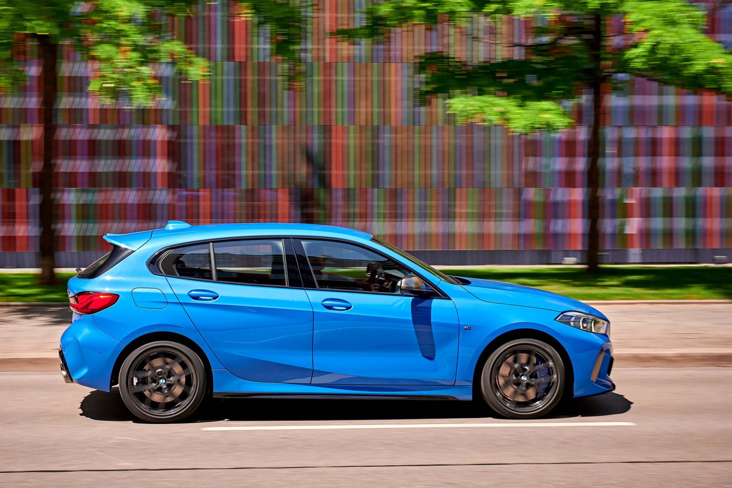 BMW M135i 2019 side