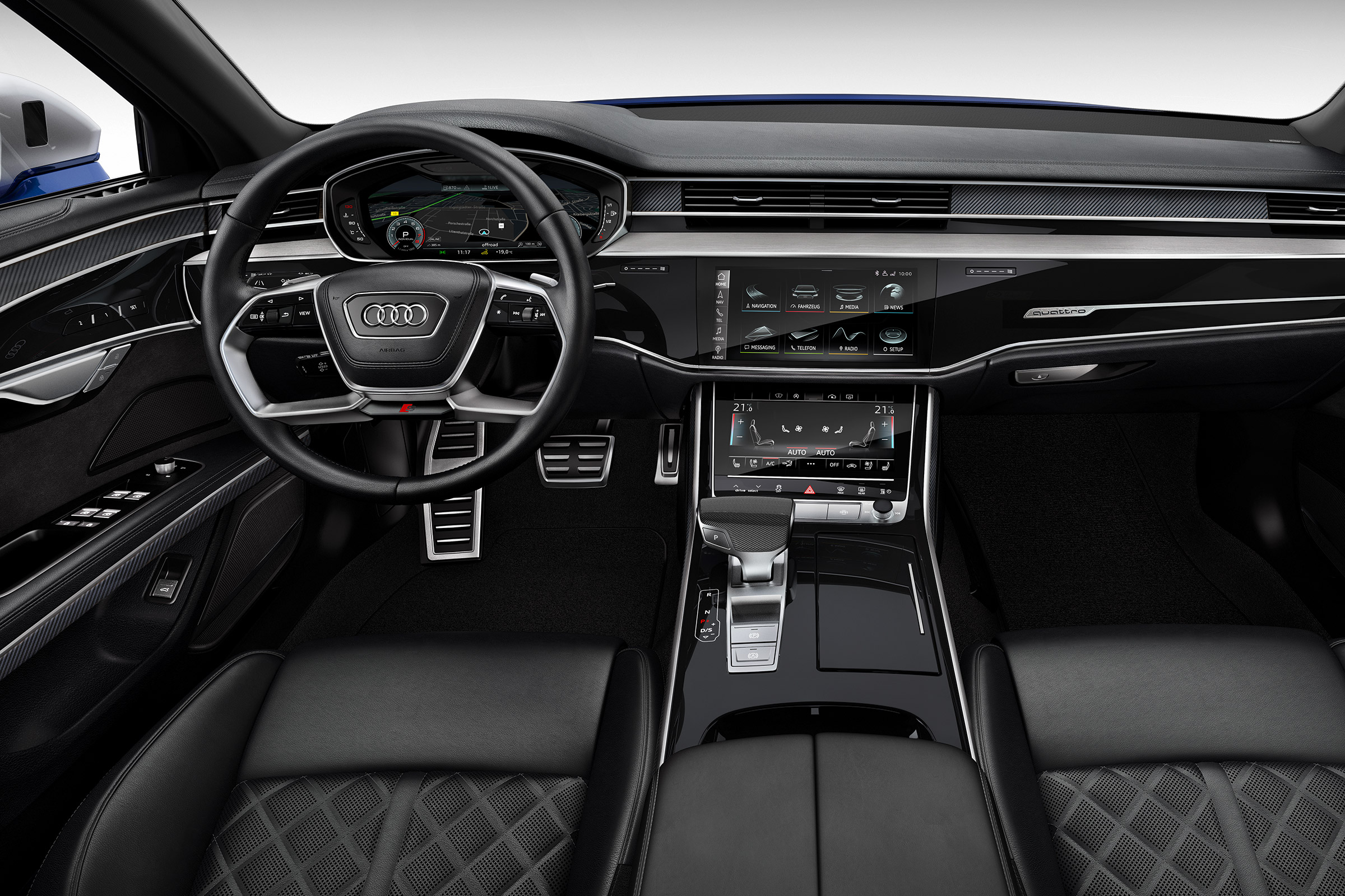 Audi S8 - dash