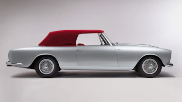 Alvis Silver Convertible - side