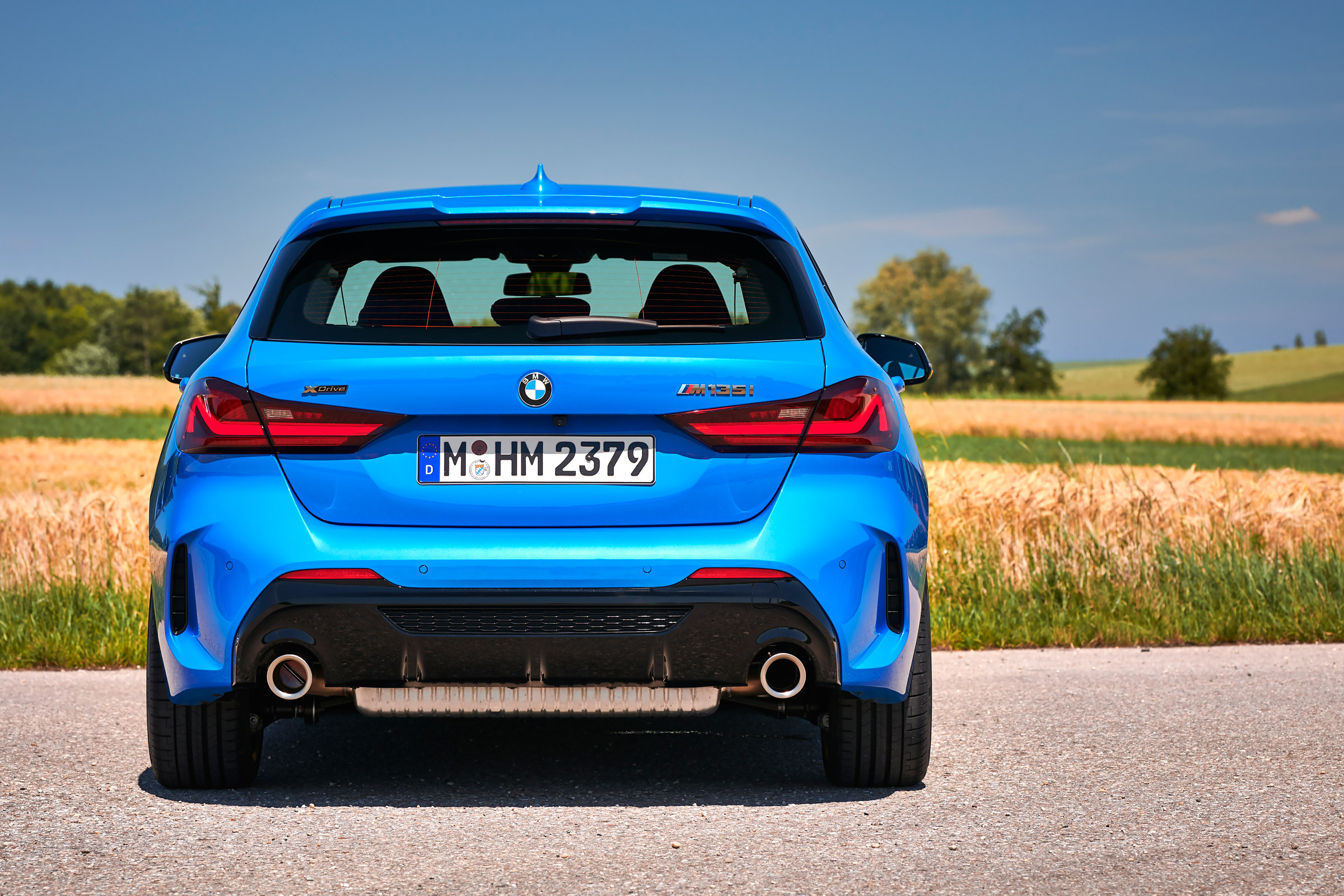 BMW M135i 2019 rear