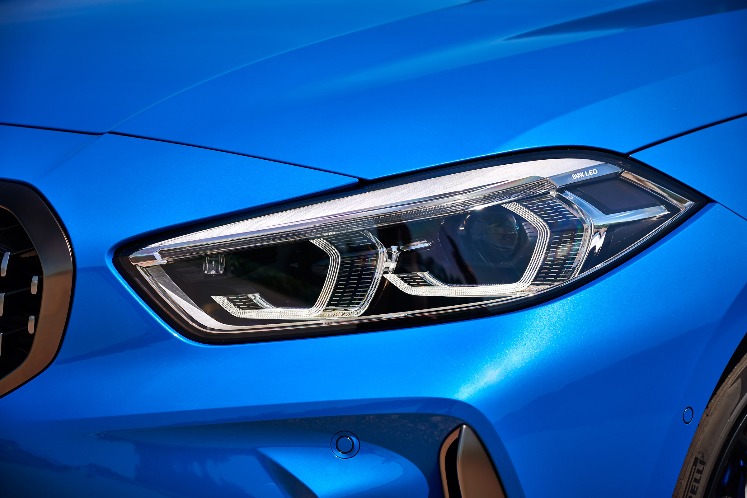BMW M135i 2019 lights