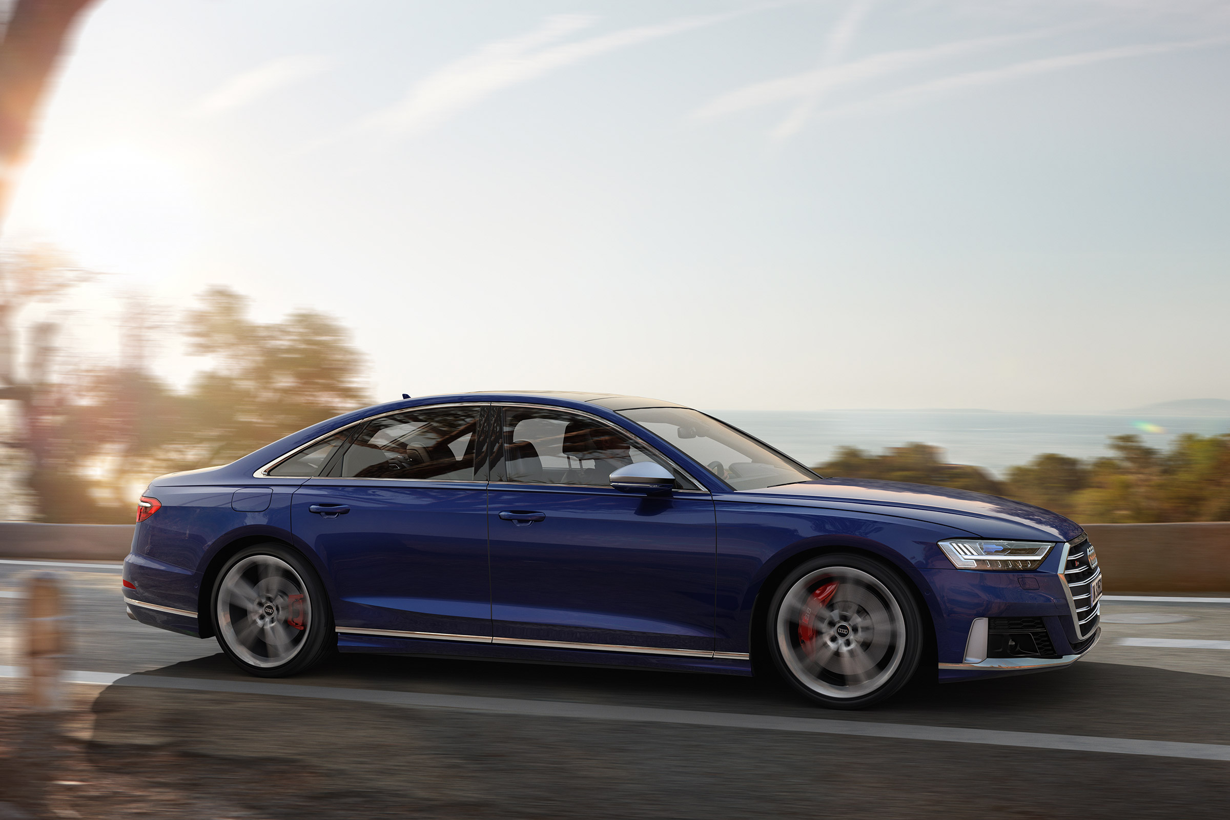Audi S8 - front action