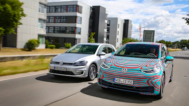 Volkswagen ID.3 vs Volkswagen e-Golf - front