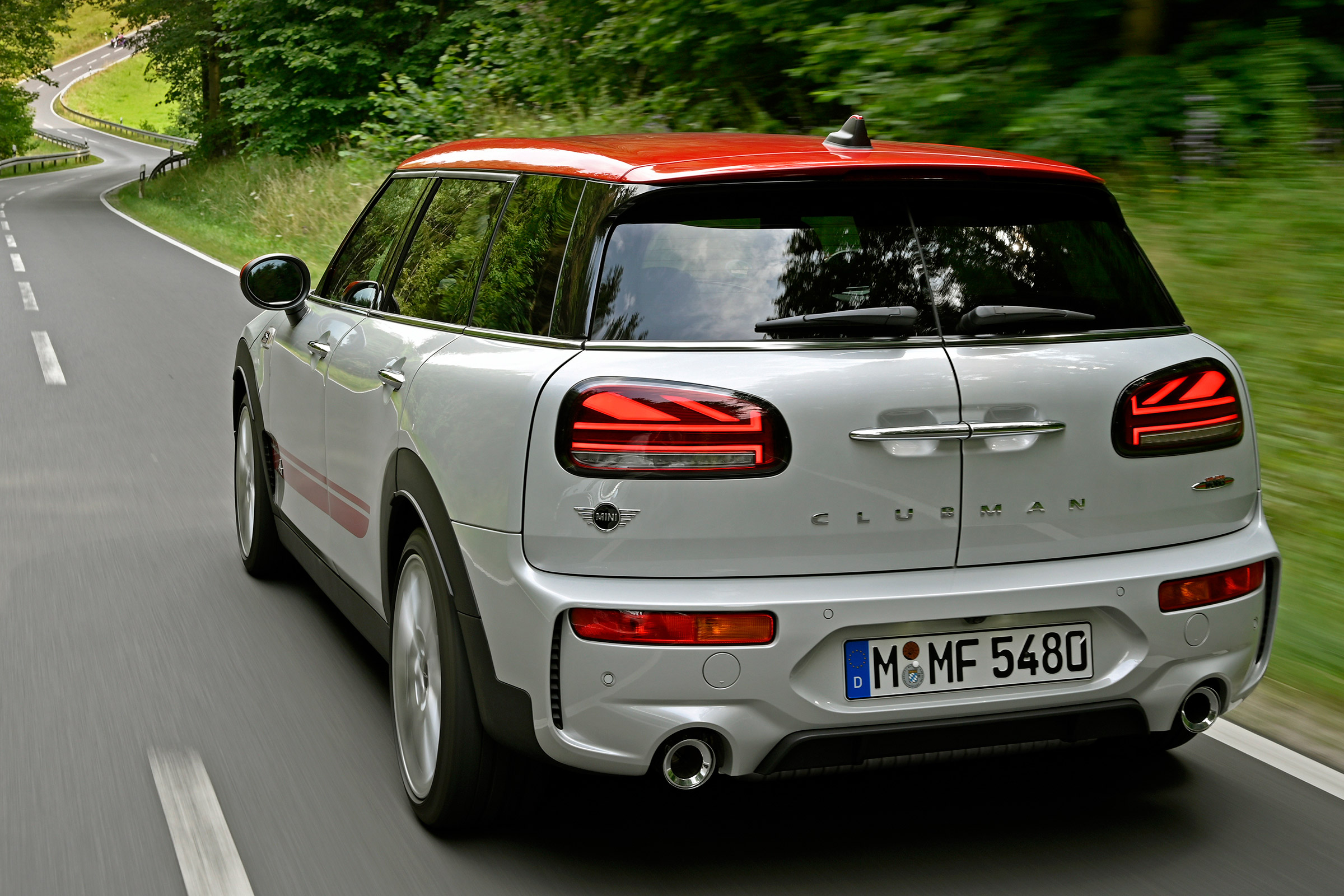 MINI Clubman JCW - rear tracking