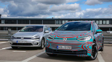 Volkswagen ID.3 vs Volkswagen e-Golf - front static