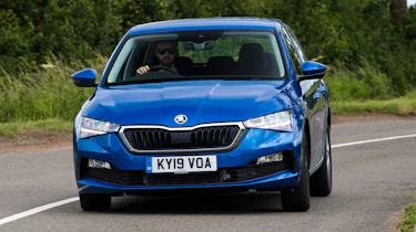 Skoda Scala - front action