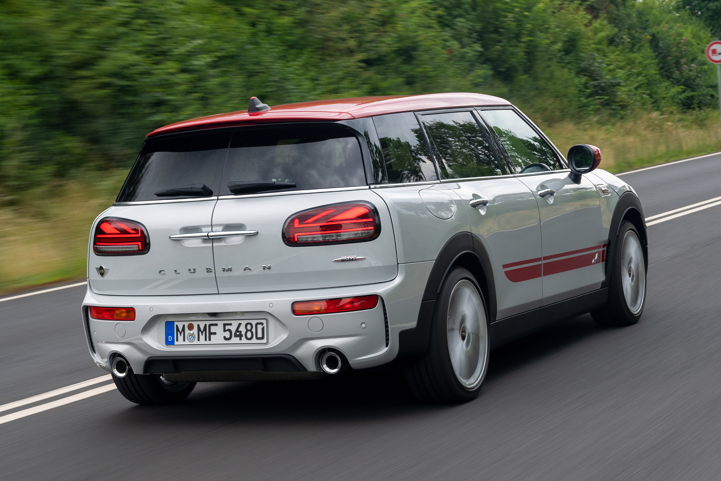 MINI Clubman JCW - rear action