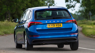 Skoda Scala - rear cornering
