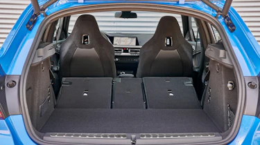 BMW M135i 2019 boot seats down