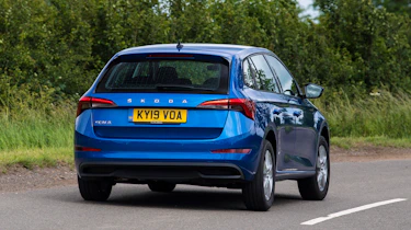 Skoda Scala - rear action