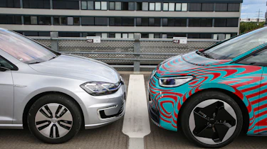 Volkswagen ID.3 vs Volkswagen e-Golf - front wheels