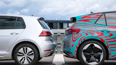 Volkswagen ID.3 vs Volkswagen e-Golf - rear wheels